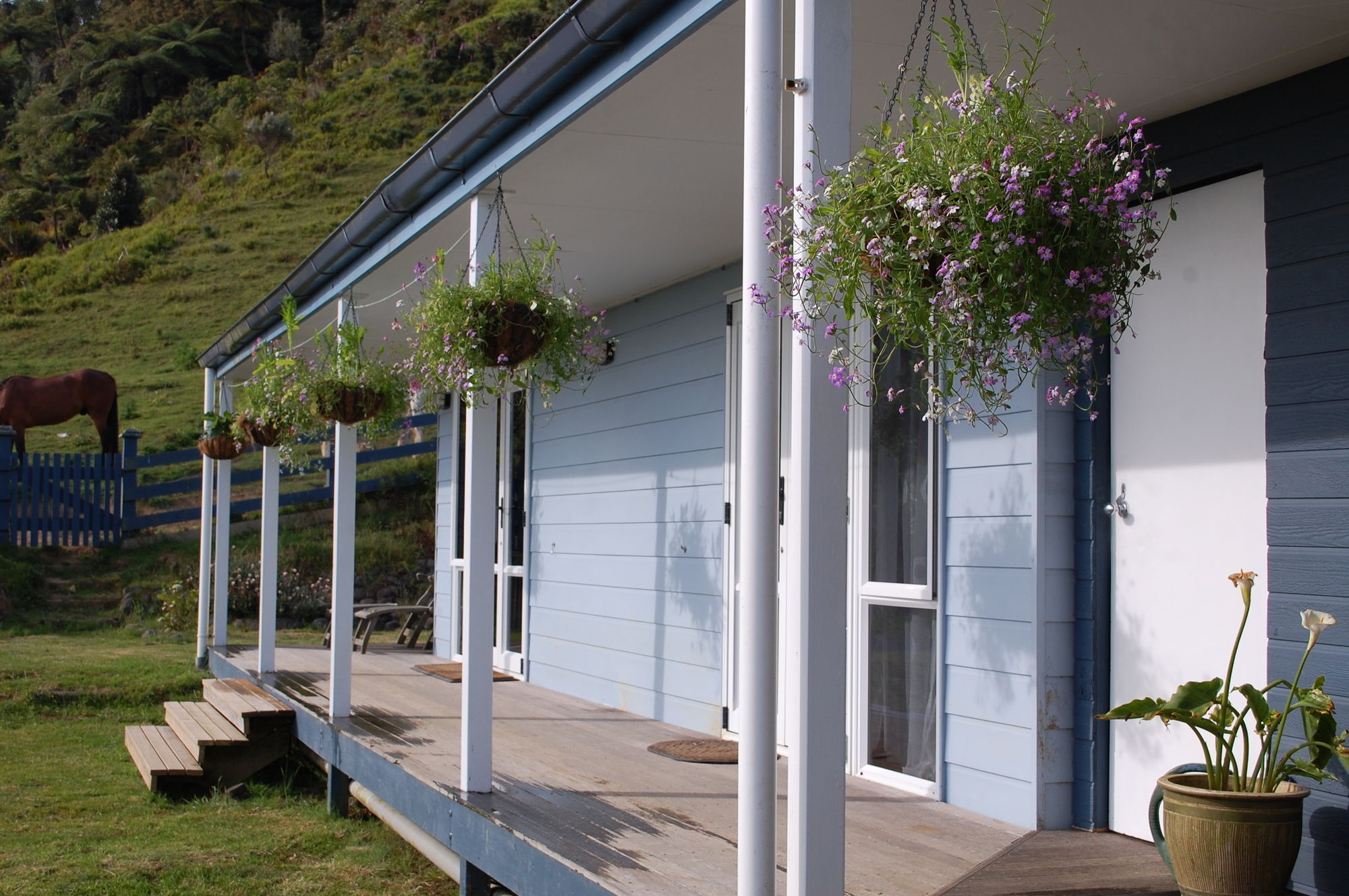 Nightingale Falls Farm Stay Retreat Thames Exterior photo